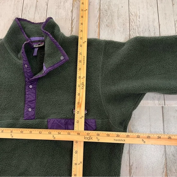 Vintage Patagonia Snap-T Fleece Pullover Style 25530 USA Made Sz M - Picture 8 of 8